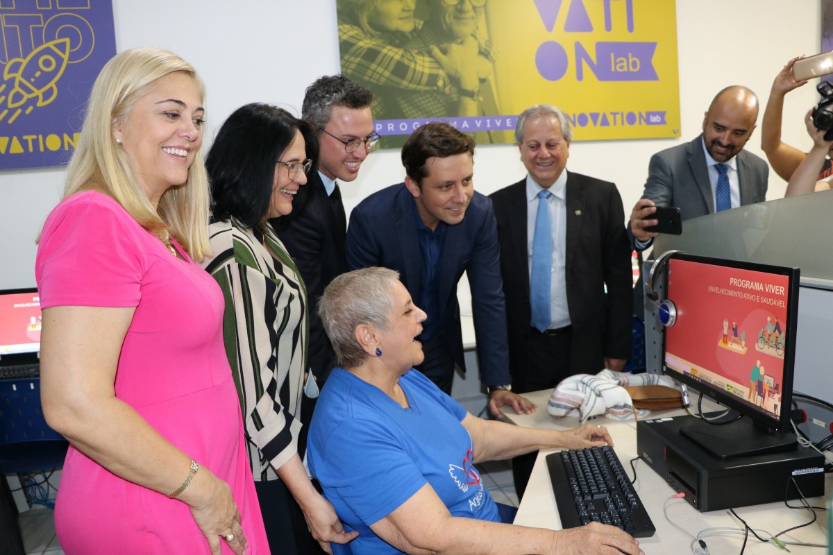 Damares Alves lança o programa “Viver – Envelhecimento Ativo e Saudável em BC