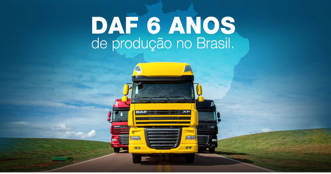DAF Caminhões: 6 anos no Brasil