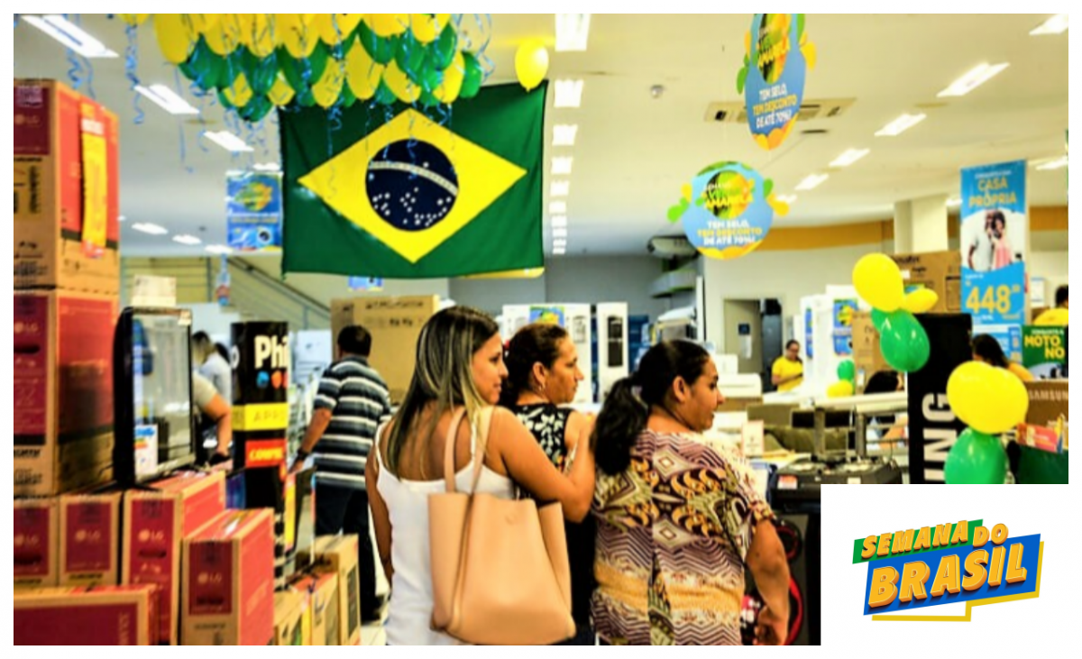 Semana do Brasil, com ofertas especiais, ocorre entre os dias 3 e 13 de Setembro