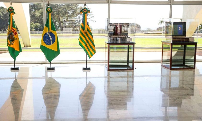 No Palácio do Planalto exposição sobre os 200 anos da Independência