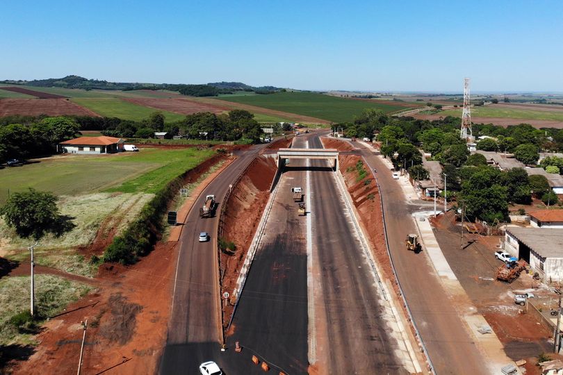 Duplicação da PR-323 até o Rio Ivaí leva desenvolvimento a cidades do Noroeste do Paraná