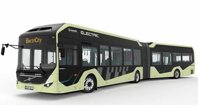 Volvo pode testar em Curitiba modelo de ônibus elétrico que opera na Suécia