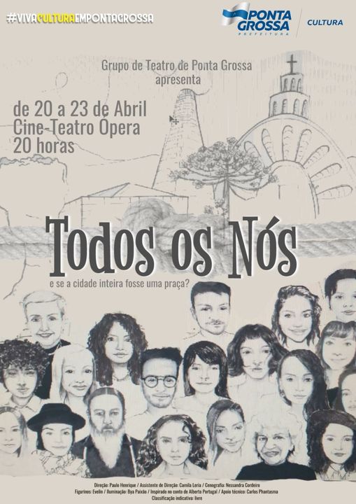 Tem peça teatral do Grupo de Teatro de Ponta Grossa