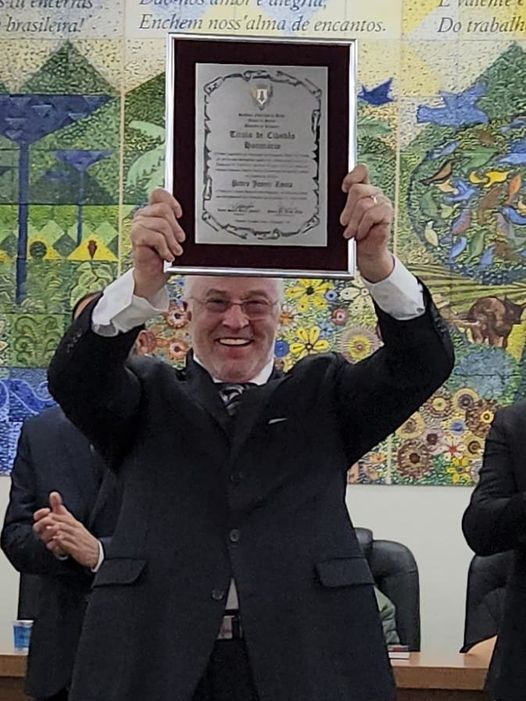 Presidente do Condor recebe título de Cidadão Honorário de Piraquara