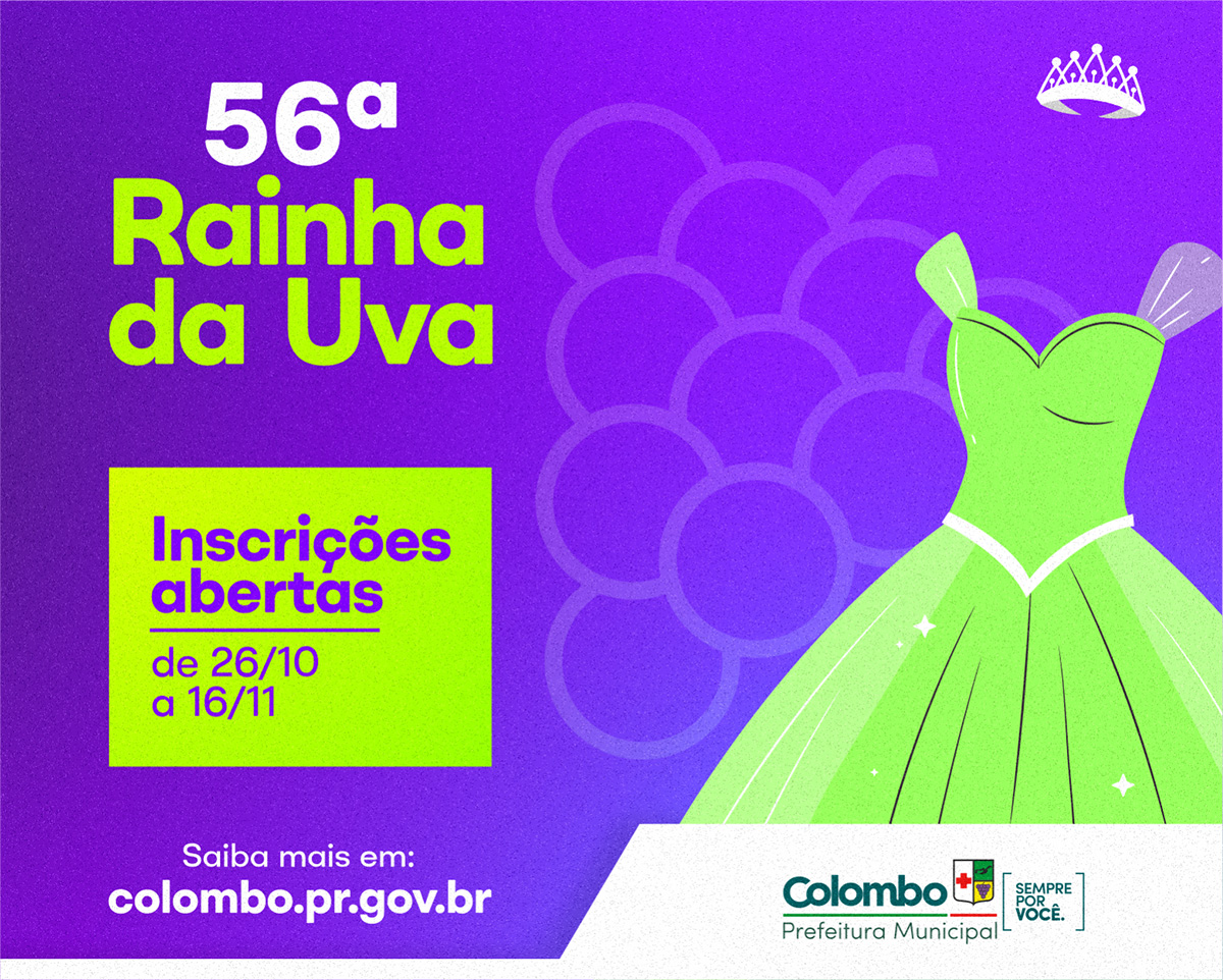 Vem aí o concurso “Rainha da Uva” 2023 de Colombo