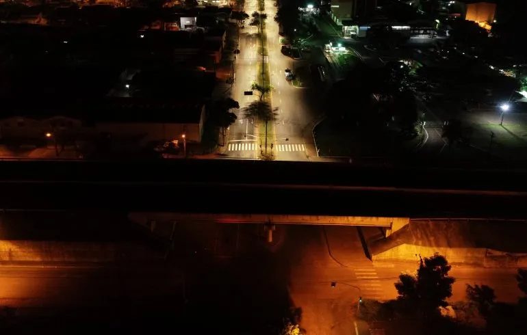 Londrina vai colocar iluminação LED em 17 viadutos da cidade