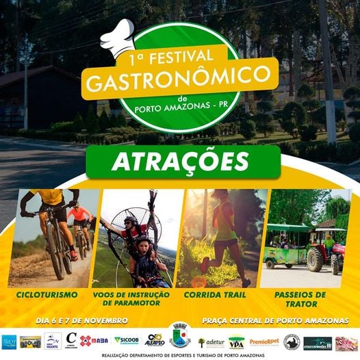 Porto Amazonas promove 1º festival gastronômico