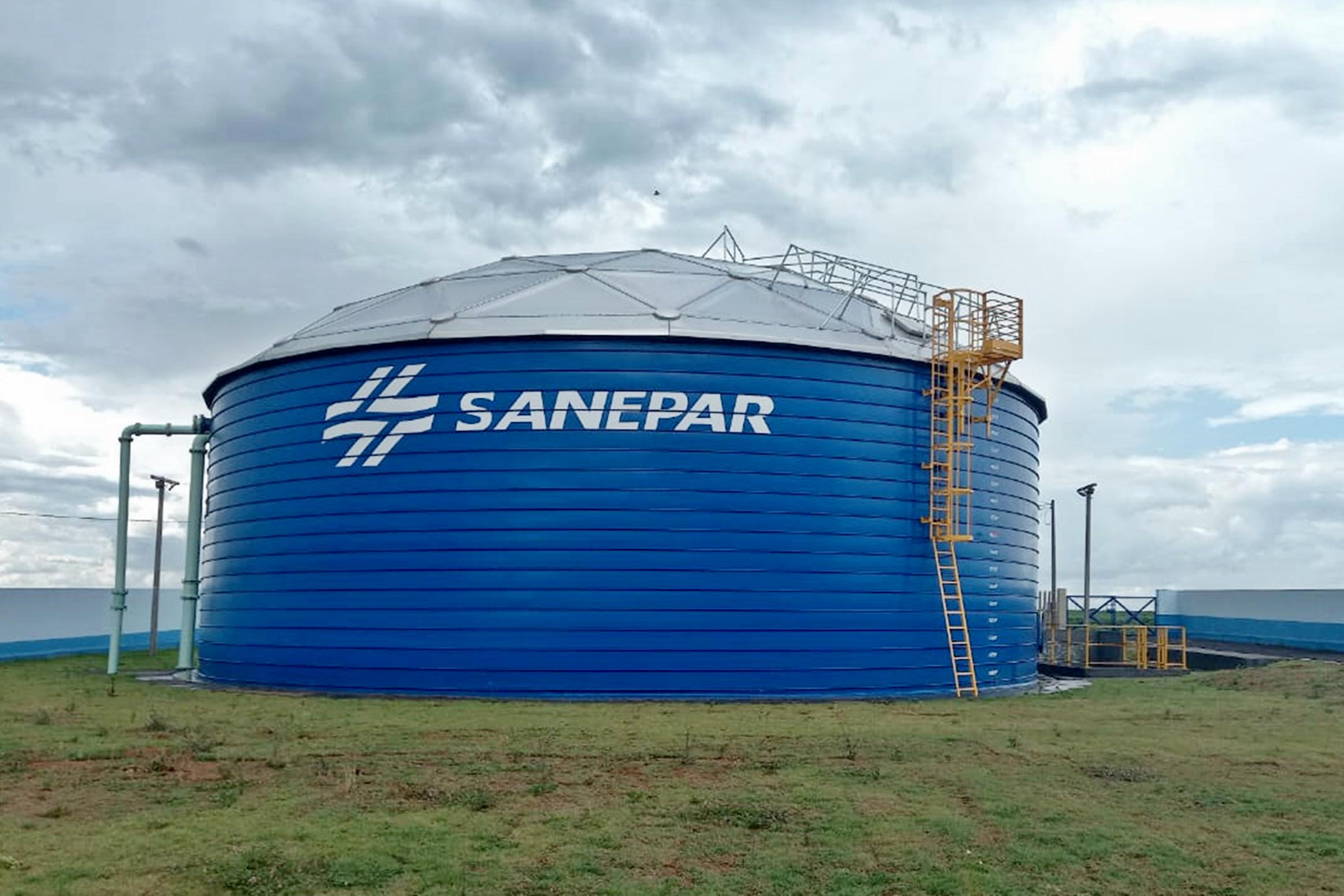Sanepar entrega novo reservatório em Paiçandu