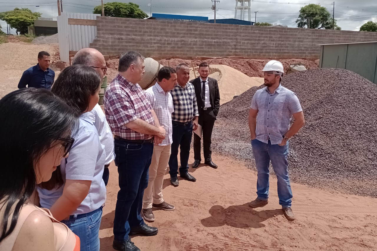 Primeira Unidade Mista de Saúde do Paraná está em construção, em Maria Helena