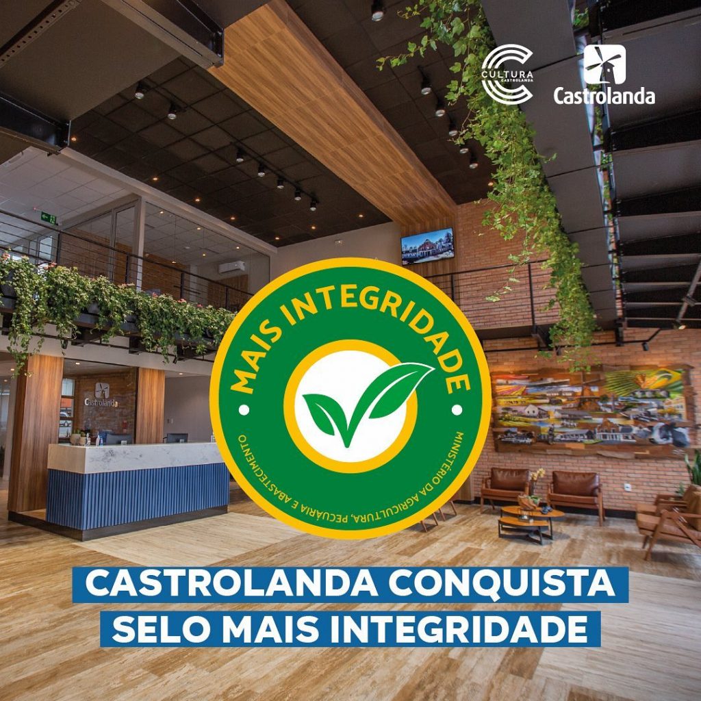 Castrolanda recebe o selo Mais Integridade