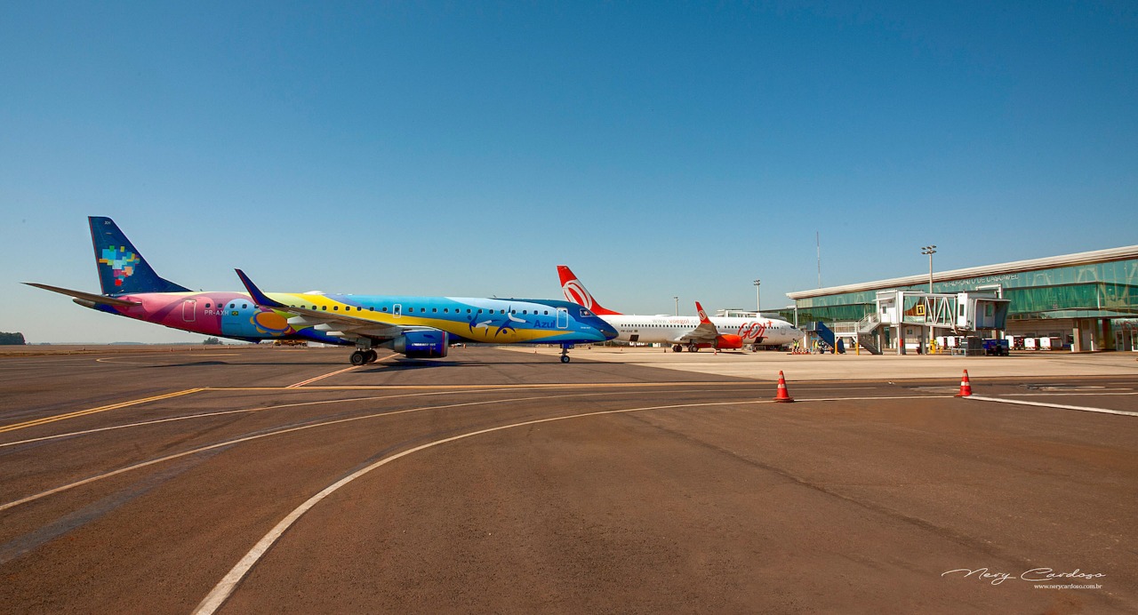 Aeroporto Regional de Cascavel tem recorde de passageiros no mês de janeiro
