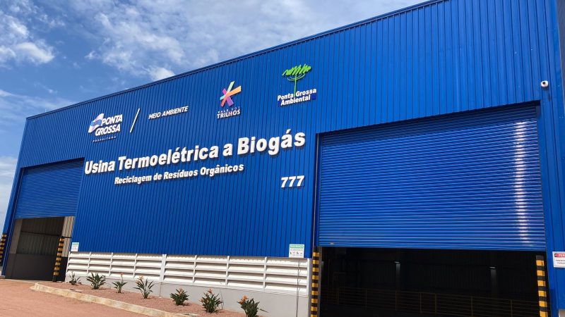 Usina Termoelétrica de Ponta Grossa é finalista do Prêmio Melhores do Biogás