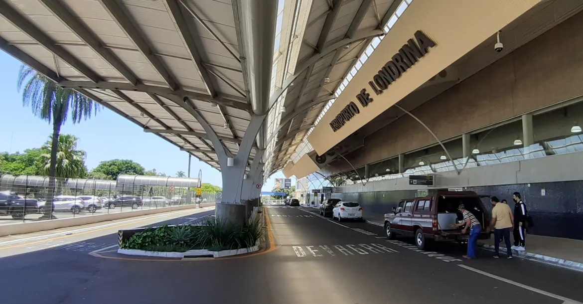 Aeroporto de Londrina é vice-líder em aumento de embarques no Paraná