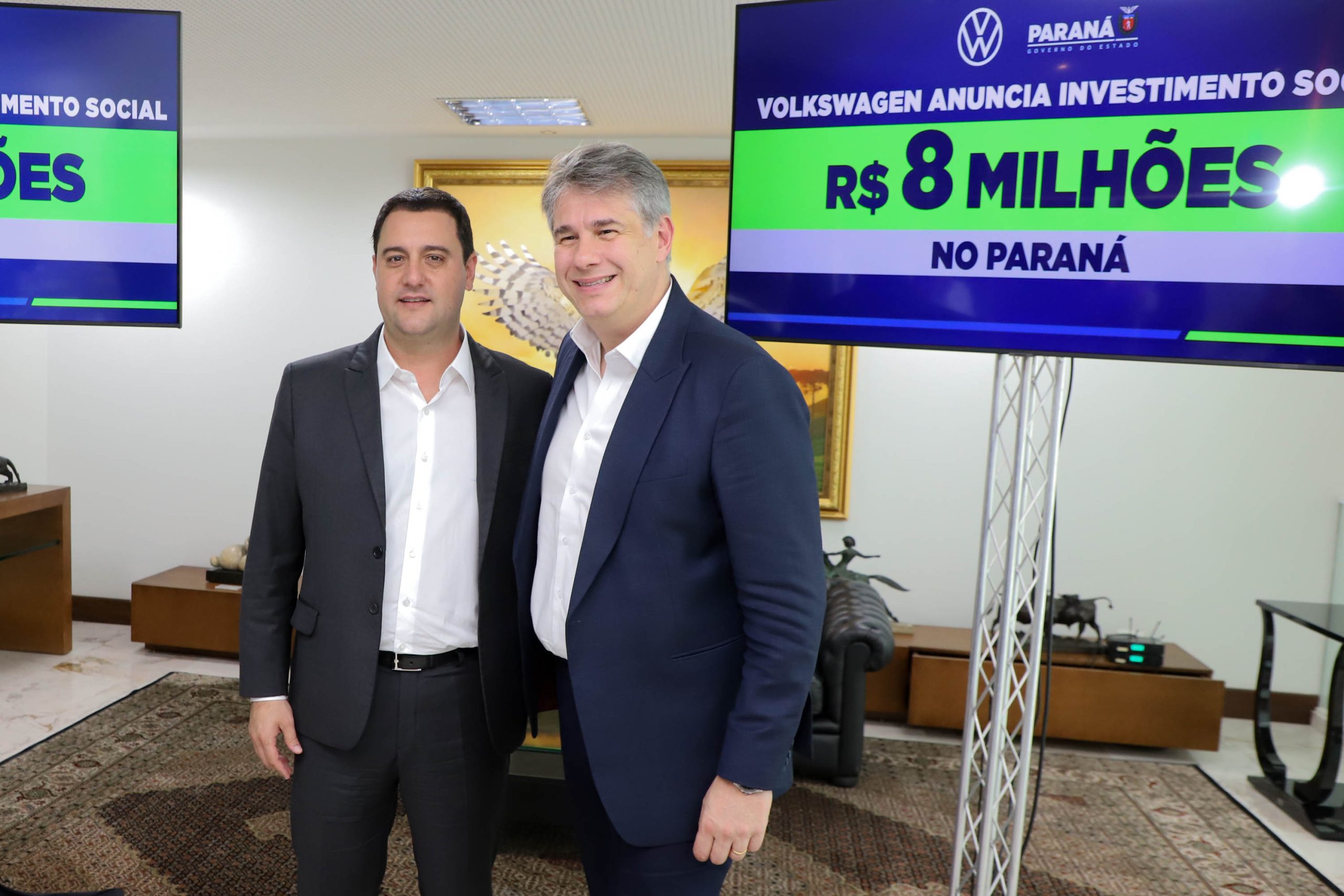 Volkswagen anuncia R$ 8 milhões para saúde e projetos sociais do Paraná 