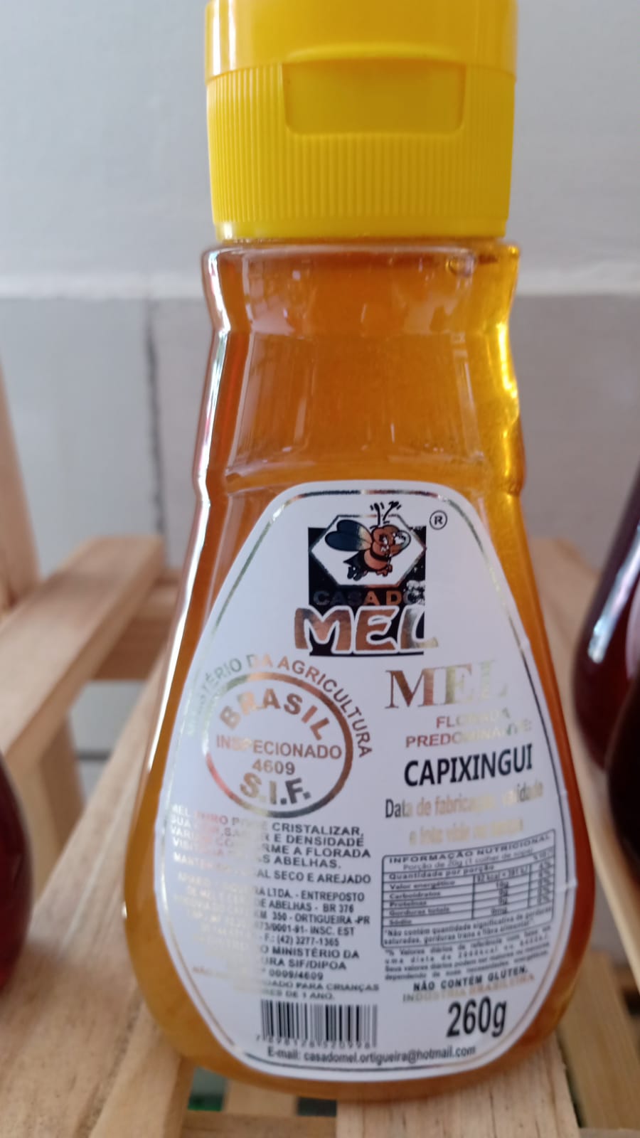 Um mel de primeira: o de néctar de capixingui, de Ortigueira