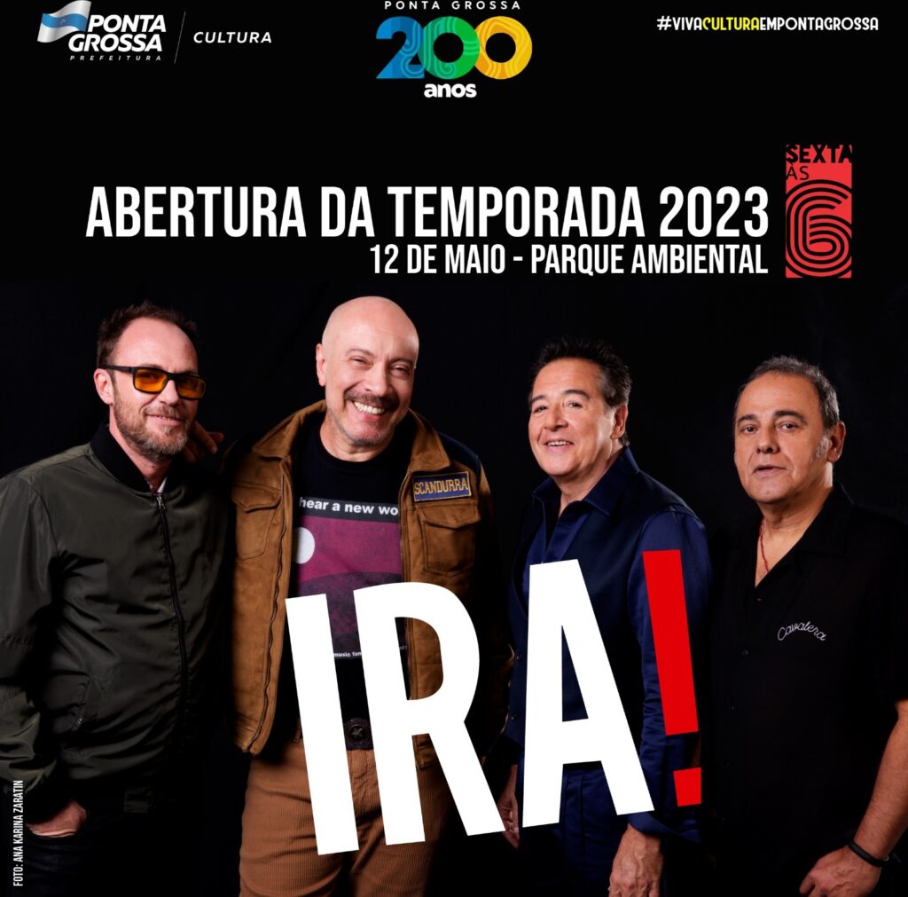 Ira! Abre temporada 2023 do Sexta às Seis em Ponta Grossa
