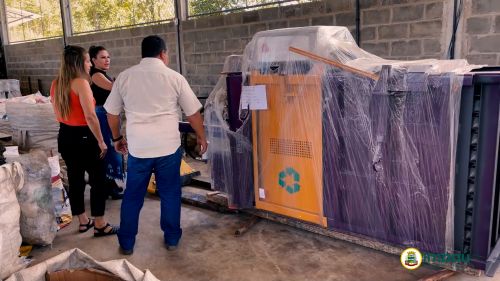 Nova prensa vai estimular a produção de recicláveis em Imbaú 