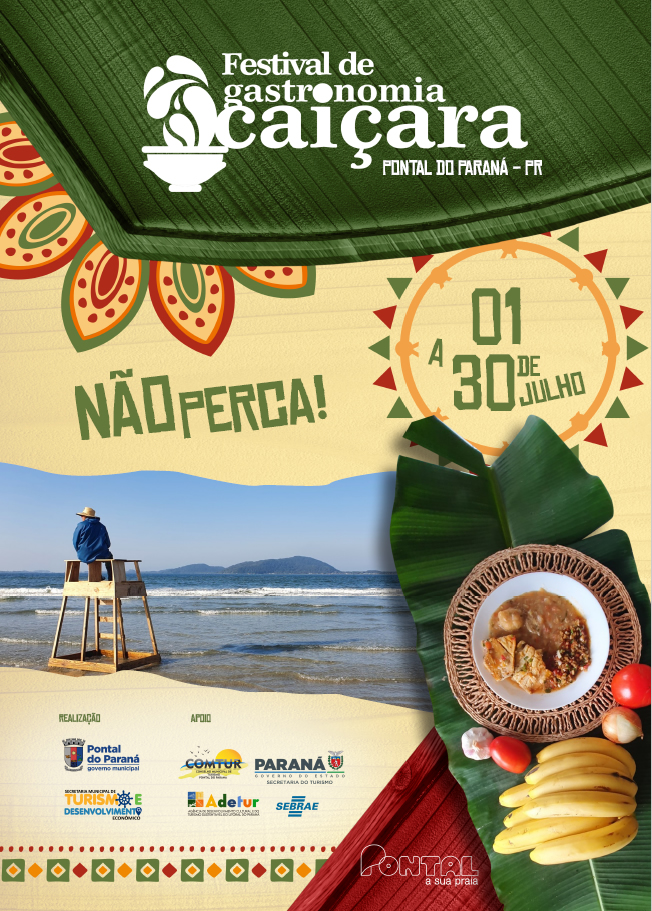 Pontal do Paraná promove o Festival de Gastronomia Caiçara 