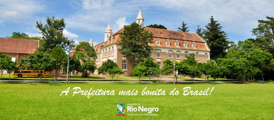 Em Rio Negro a mais bonita Prefeitura de todo o Brasil 