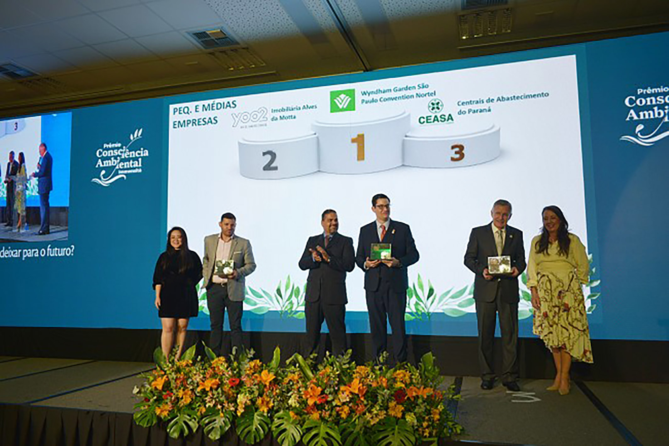 Com Banco de Alimentos, Ceasa Paraná recebe prêmio de consciência ambiental