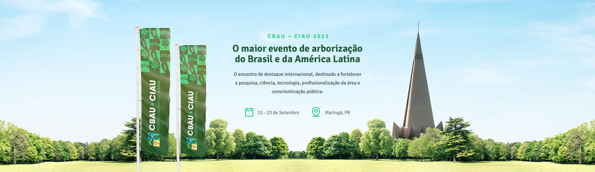 Chega em Maringá o Congresso Brasileiro de Arborização Urbana