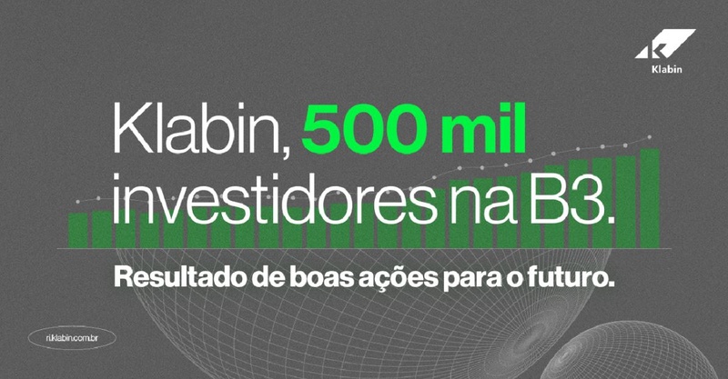 Klabin celebra marco de mais de 500 mil investidores pessoa física na B3