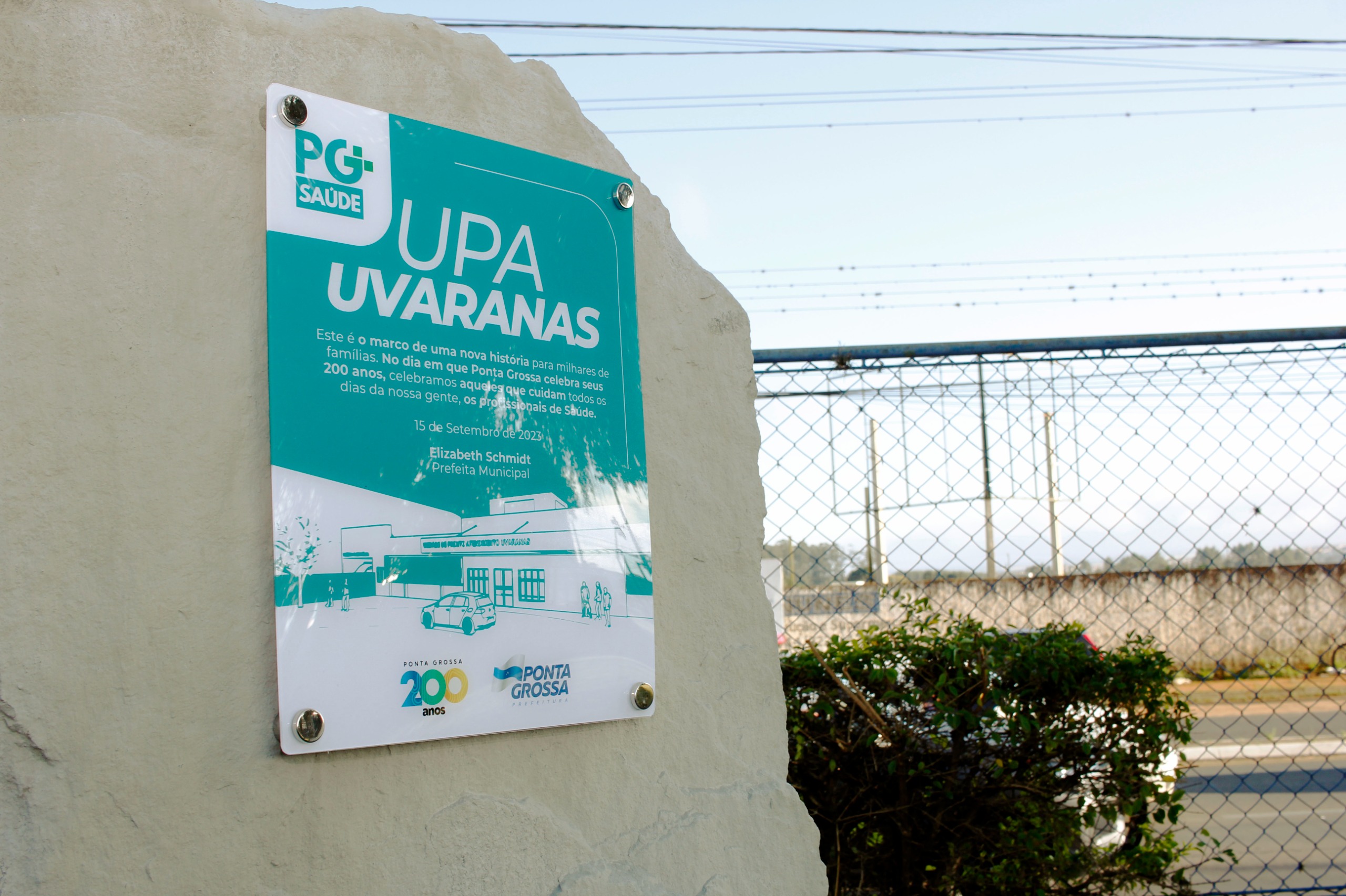 Ponta Grossa lança pedra fundamental da Unidade de Pronto Atendimento de Uvaranas