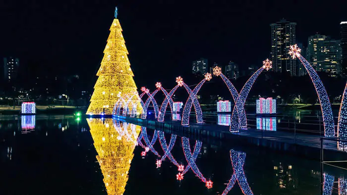 Natal de Londrina terá árvore interativa em LED, passeios turísticos e várias outras atrações