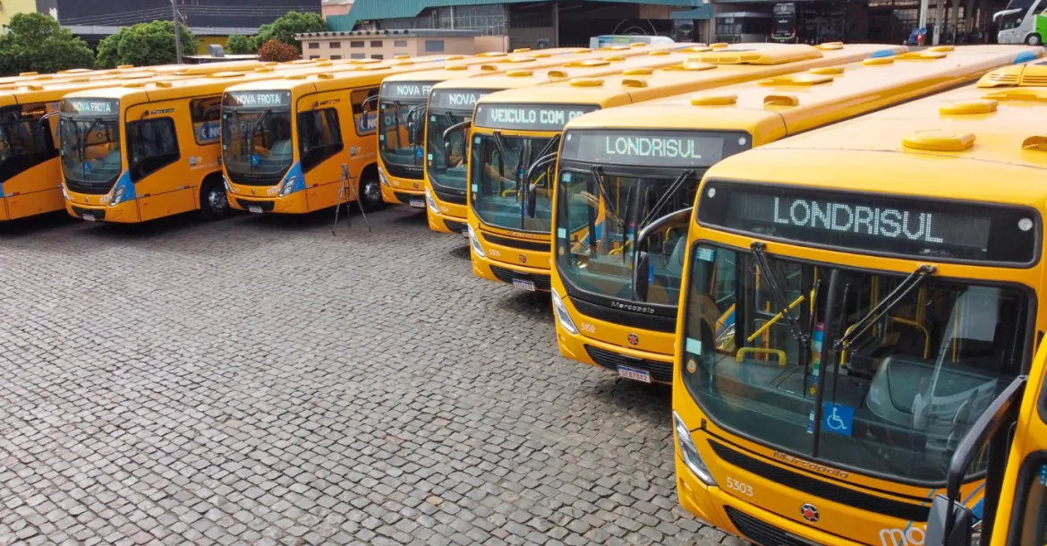 Carreata marca maior renovação de frota do transporte coletivo de Londrina