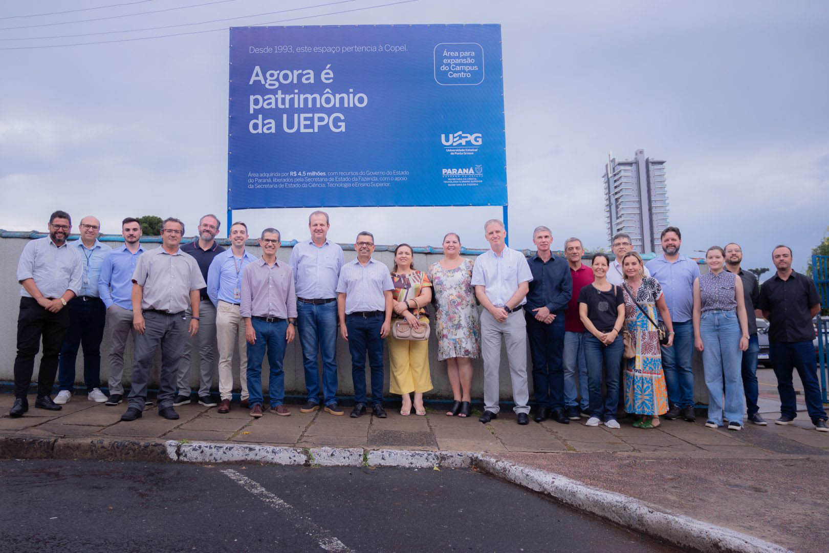 Com recursos do Estado, UEPG adquire terreno para expansão em Ponta Grossa