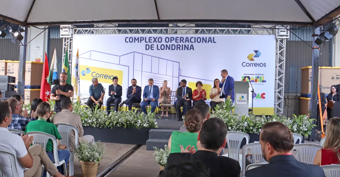 Correios assinam ordem de serviço para construção de nova sede em Londrina