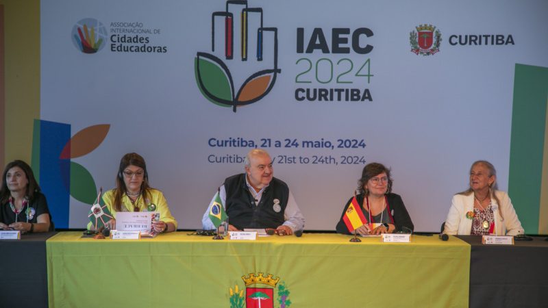 Curitiba recebe o XVII Congresso Internacional de Cidades Educadoras de 21 a 24 de maio