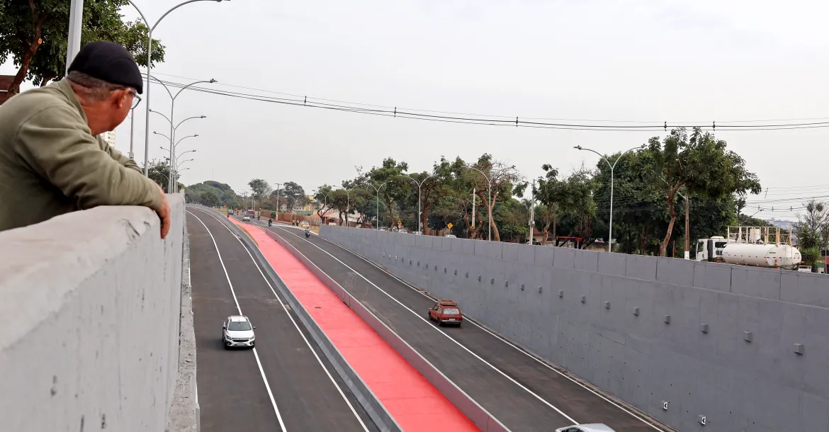 Londrina ganha novo viaduto entre as avenidas Rio Branco e Leste-Oeste