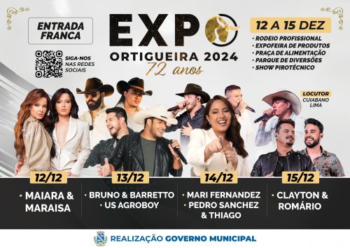 Ortigueira comemora 72 anos com a EXPO 2024