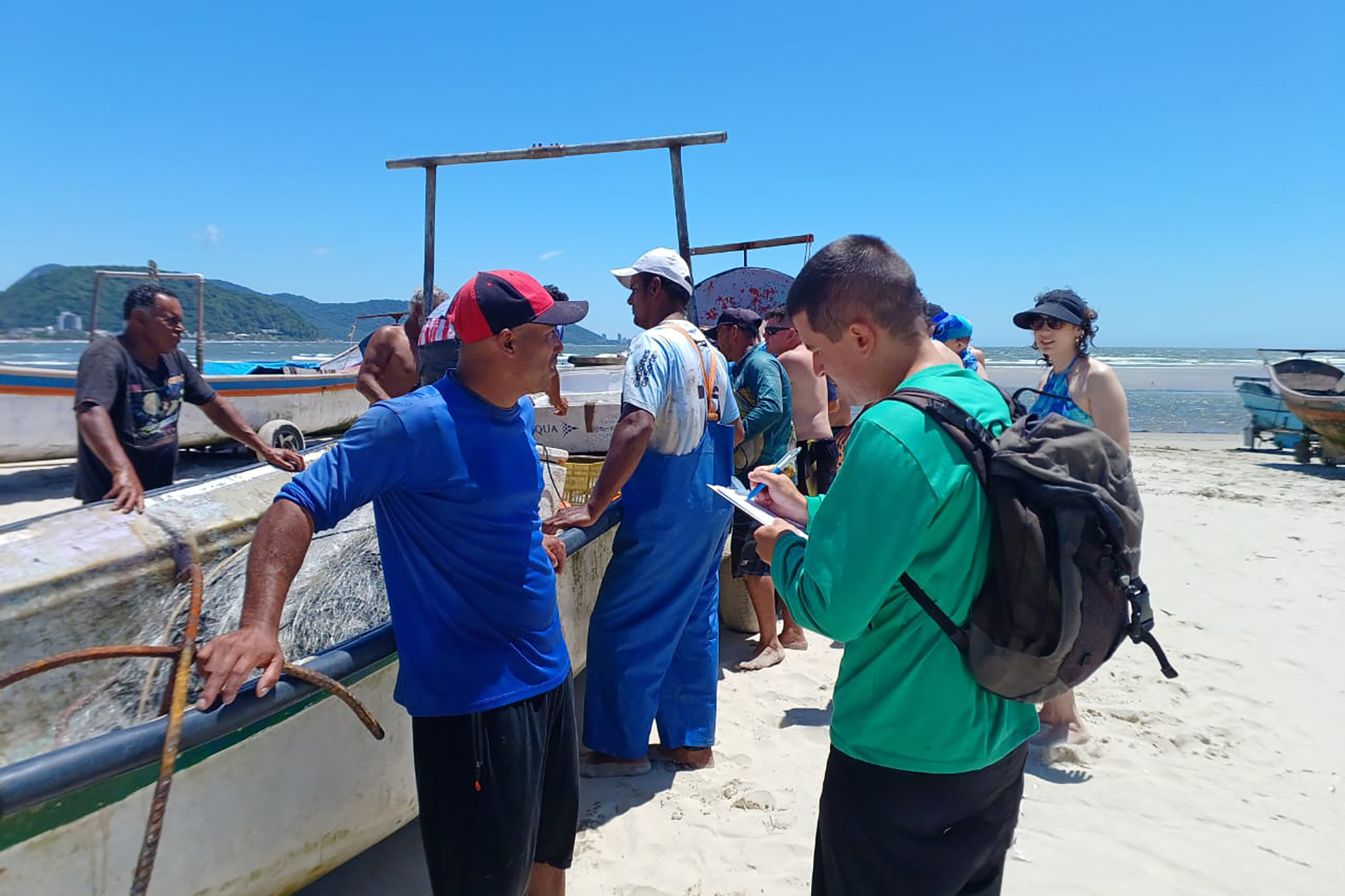 Obras na Ponte de Guaratuba contemplam monitoramento da atividade pesqueira