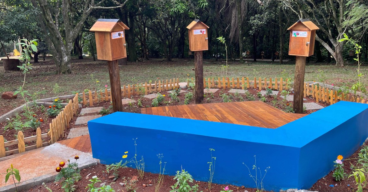 Prefeitura e Sanepar inauguram Jardim de Água e Mel no Parque Arthur Thomas