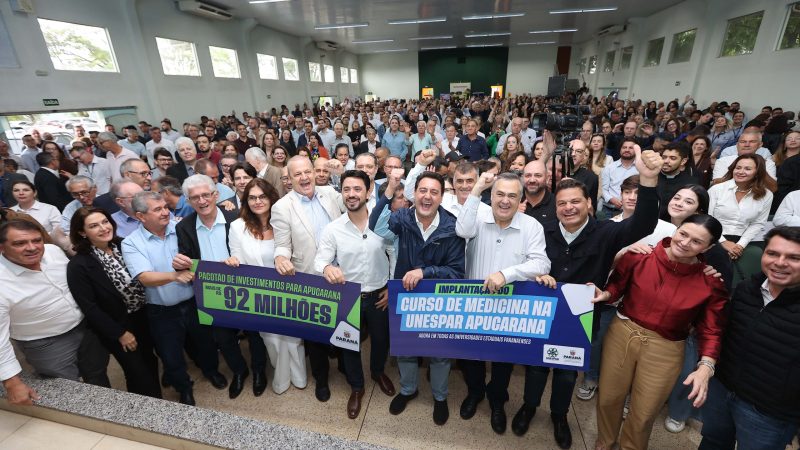 Universidades estaduais do Paraná chegam a 382 vagas anuais para cursos de Medicina