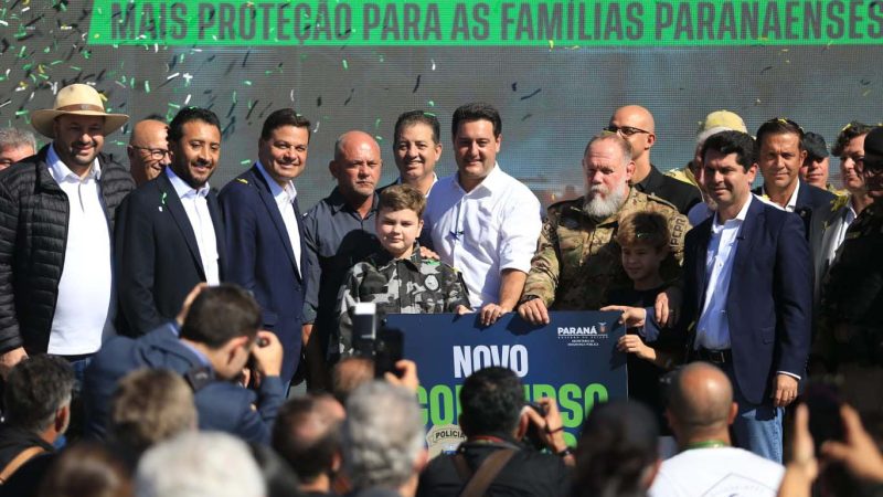 R$ 338 milhões: Ratinho Junior anuncia maior investimento da história em segurança pública